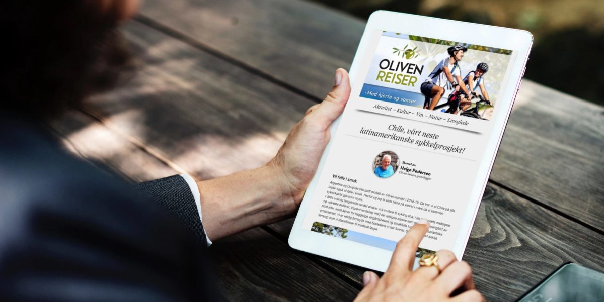 Oliven Reiser anuncia su ruta de ciclismo en Chile